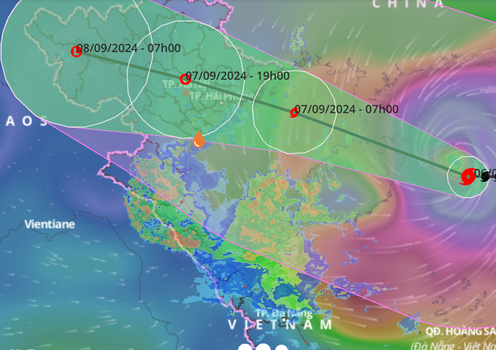Sáng mai 7-9, siêu bão Yagi khả năng đổ bộ từ Quảng Ninh-Nam Định- Ảnh 1. Sáng mai 7-9, siêu bão Yagi khả năng đổ bộ từ Quảng Ninh-Nam Định- Ảnh 1.