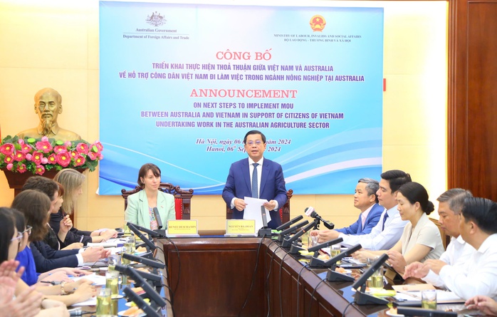 Úc tuyển dụng lượng lớn lao động Việt Nam đi làm việc trong ngành nông nghiệp- Ảnh 1. Úc tuyển dụng lượng lớn lao động Việt Nam đi làm việc trong ngành nông nghiệp- Ảnh 1.