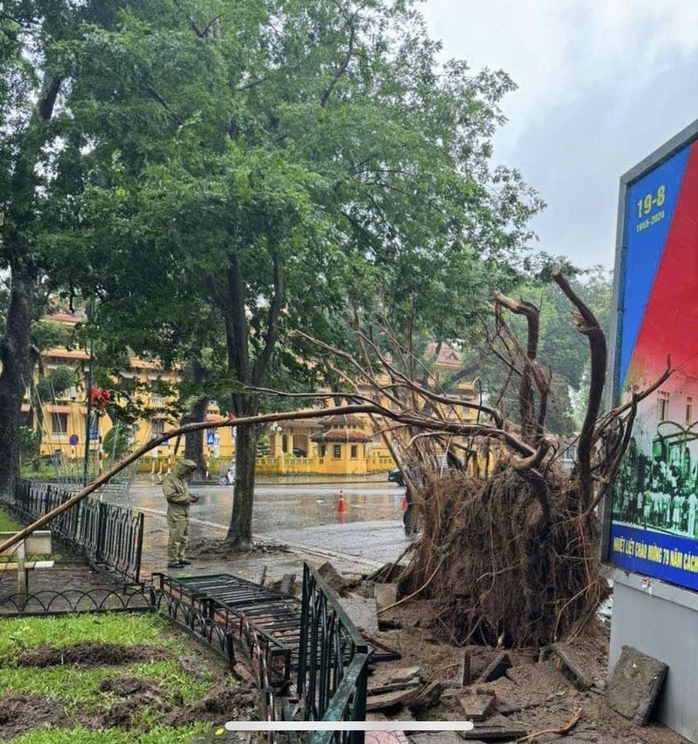Bão số 3 ập vào: Quảng Ninh gió giật cấp 17, Hà Nội gió rít liên tục- Ảnh 5. Bão số 3 ập vào: Quảng Ninh gió giật cấp 17, Hà Nội gió rít liên tục- Ảnh 5.