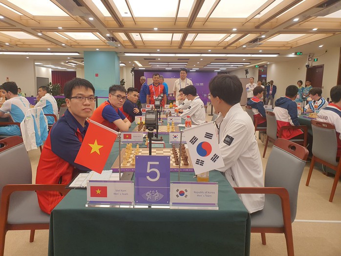 Tuyển Việt Nam tham dự Olympiad cờ vua- Ảnh 1. Tuyển Việt Nam tham dự Olympiad cờ vua- Ảnh 1.