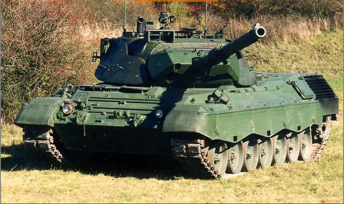 Xe tăng Leopard 1A5. Ảnh: armyrecognition.com Xe tăng Leopard 1A5. Ảnh: armyrecognition.com