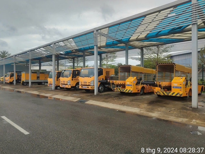 Sân bay mở cửa trở lại, hàng không tấp nập hoạt động sau bão Yagi- Ảnh 11.