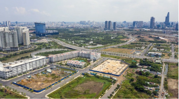Trung tâm tài chính quốc tế TP HCM dự kiến xây dựng trên 11 lô đất ở Thủ Thiêm- Ảnh 1. Trung tâm tài chính quốc tế TP HCM dự kiến xây dựng trên 11 lô đất ở Thủ Thiêm- Ảnh 1.