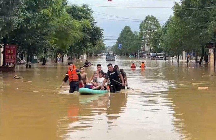 Bắc Ninh lên tiếng trước thông tin “vỡ đê sông Cầu”- Ảnh 1. Bắc Ninh lên tiếng trước thông tin “vỡ đê sông Cầu”- Ảnh 1.