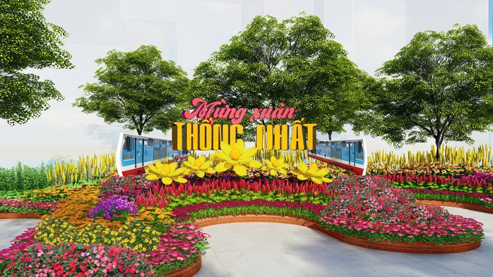 Đường hoa Nguyễn Huệ 2025: Linh vật "khủng" rực rỡ đón Tết Ất Tỵ- Ảnh 1. Đường hoa Nguyễn Huệ 2025: Linh vật "khủng" rực rỡ đón Tết Ất Tỵ- Ảnh 1.