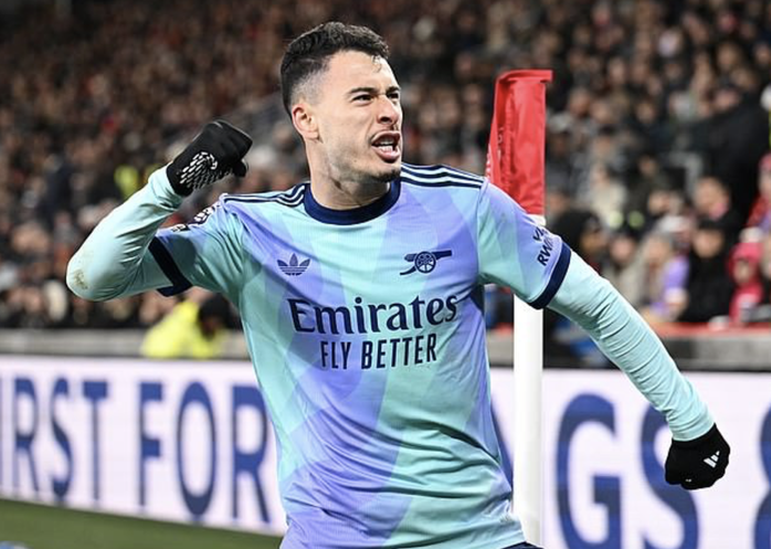 Hạ chủ nhà Brentford, Arsenal áp sát ngôi đầu Ngoại hạng Anh- Ảnh 4. Hạ chủ nhà Brentford, Arsenal áp sát ngôi đầu Ngoại hạng Anh- Ảnh 4.
