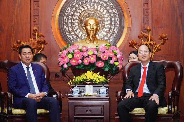 Đoàn đại biểu cấp cao tỉnh Champasak thăm và làm việc tại TP HCM- Ảnh 3. Đoàn đại biểu cấp cao tỉnh Champasak thăm và làm việc tại TP HCM- Ảnh 3.