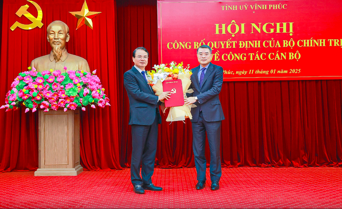 Bí thư Tỉnh ủy Lào Cai làm Bí thư Tỉnh ủy Vĩnh Phúc- Ảnh 1. Bí thư Tỉnh ủy Lào Cai làm Bí thư Tỉnh ủy Vĩnh Phúc- Ảnh 1.