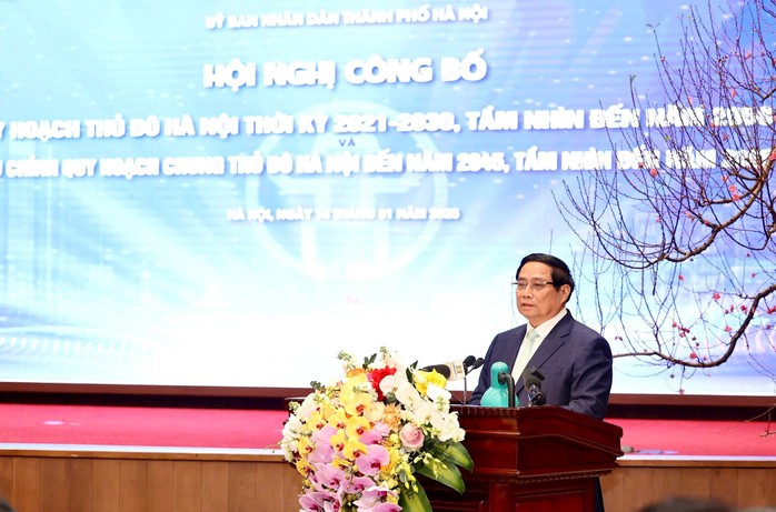 Thủ tướng dự Hội nghị công bố quy hoạch Thủ đô Hà Nội- Ảnh 1. Thủ tướng dự Hội nghị công bố quy hoạch Thủ đô Hà Nội- Ảnh 1.