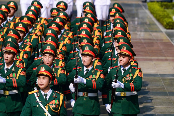 Thủ tướng Phạm Minh Chính chủ trì lễ đón Thủ tướng Nga- Ảnh 7. Thủ tướng Phạm Minh Chính chủ trì lễ đón Thủ tướng Nga- Ảnh 7.
