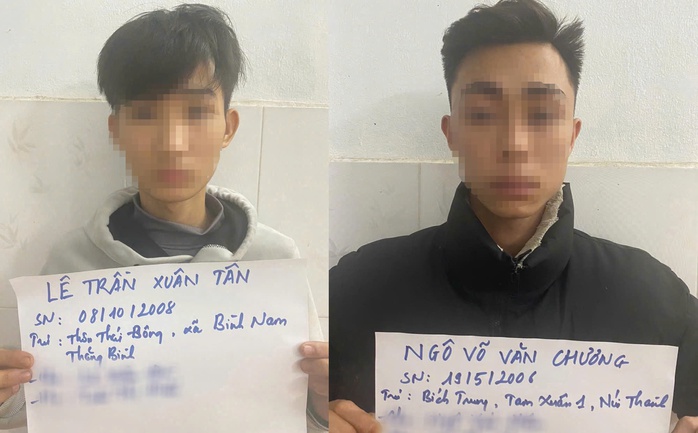 Bắt 9 đối tượng "quậy tung" quán Hiệu Tháp Bia ở Quảng Nam- Ảnh 3. Bắt 9 đối tượng "quậy tung" quán Hiệu Tháp Bia ở Quảng Nam- Ảnh 3.