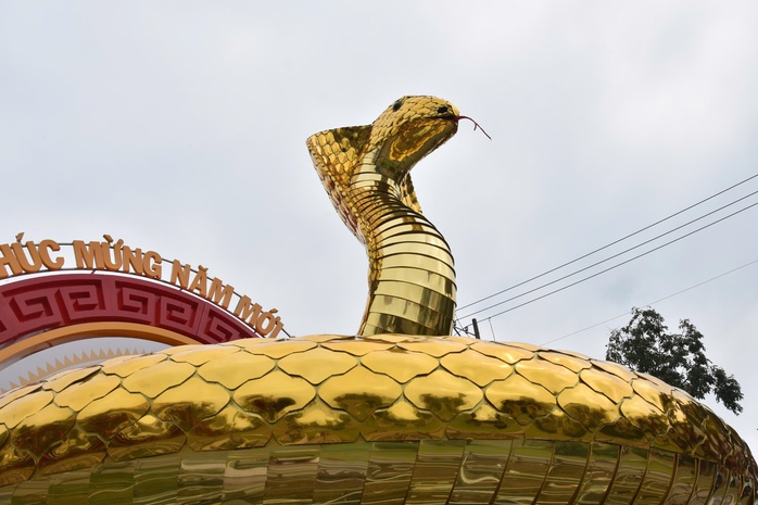 VIDEO: Linh vật rắn gây VIDEO: Linh vật rắn gây