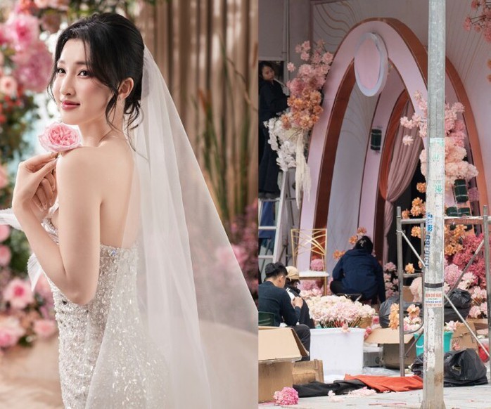 Bộ áo dài đặc biệt trong lễ hỏi của Á hậu Phương Nhi với thiếu gia- Ảnh 1. Bộ áo dài đặc biệt trong lễ hỏi của Á hậu Phương Nhi với thiếu gia- Ảnh 1.