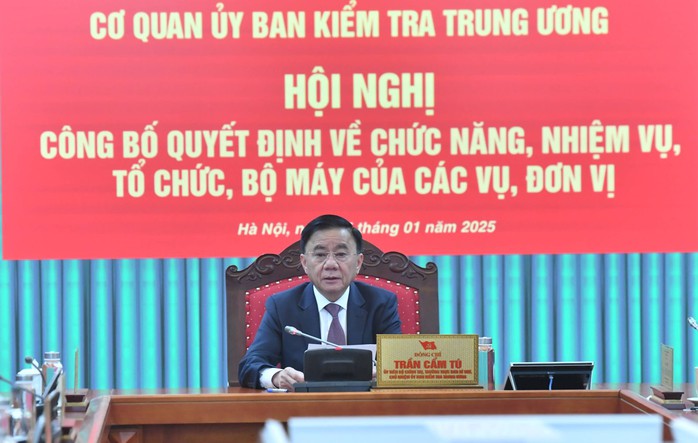 Quyết định của Bộ Chính trị về chức năng, nhiệm vụ, bộ máy Cơ quan Ủy ban Kiểm tra Trung ương- Ảnh 1. Quyết định của Bộ Chính trị về chức năng, nhiệm vụ, bộ máy Cơ quan Ủy ban Kiểm tra Trung ương- Ảnh 1.