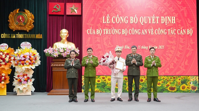 Bộ Công an bổ nhiệm Phó giám đốc Công an tỉnh Thanh Hóa- Ảnh 2. Bộ Công an bổ nhiệm Phó giám đốc Công an tỉnh Thanh Hóa- Ảnh 2.