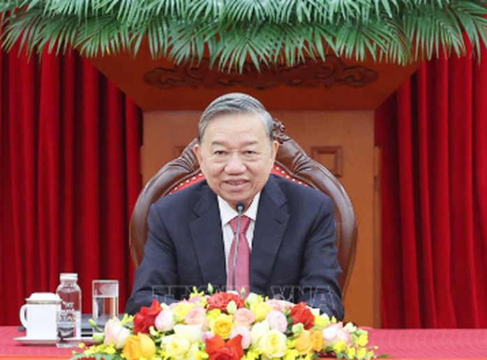Tổng Bí thư Tô Lâm điện đàm với Tổng Bí thư, Chủ tịch nước Trung Quốc Tập Cận Bình- Ảnh 1. Tổng Bí thư Tô Lâm điện đàm với Tổng Bí thư, Chủ tịch nước Trung Quốc Tập Cận Bình- Ảnh 1.