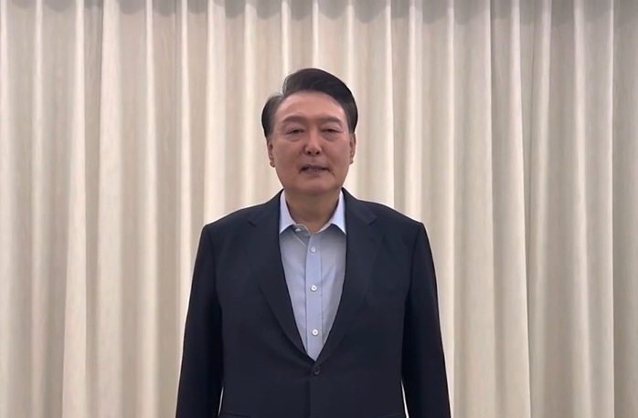 Hàn Quốc: Những lời cuối của ông Yoon Suk-yeol trước khi bị bắt- Ảnh 1. Hàn Quốc: Những lời cuối của ông Yoon Suk-yeol trước khi bị bắt- Ảnh 1.