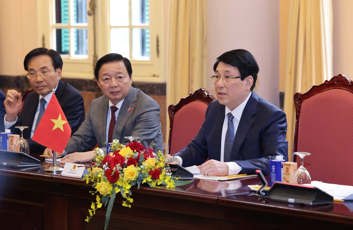 Thủ tướng Nga trao Huân chương Hữu nghị tặng Chủ tịch nước Lương Cường- Ảnh 10. Thủ tướng Nga trao Huân chương Hữu nghị tặng Chủ tịch nước Lương Cường- Ảnh 10.