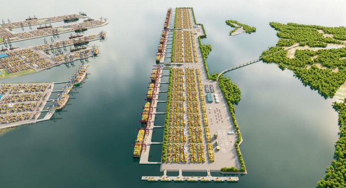 Chấp thuận chủ trương đầu tư dự án cảng trung chuyển quốc tế Cần Giờ tổng đầu tư 129.000 tỉ đồng- Ảnh 1. Chấp thuận chủ trương đầu tư dự án cảng trung chuyển quốc tế Cần Giờ tổng đầu tư 129.000 tỉ đồng- Ảnh 1.