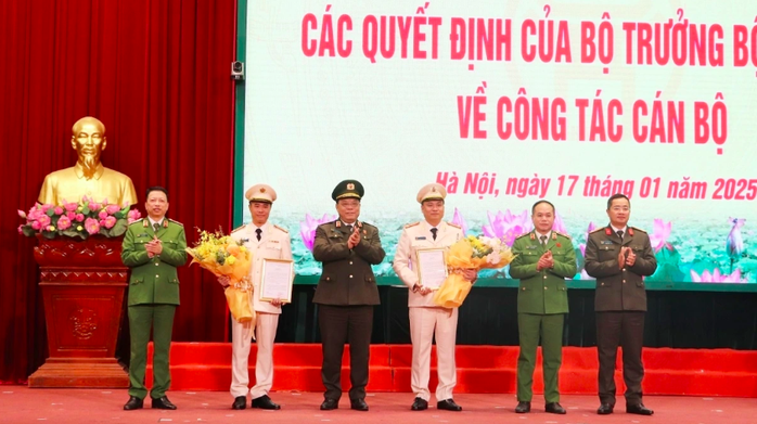Hà Nội có 2 tân Phó giám đốc Công an- Ảnh 1. Hà Nội có 2 tân Phó giám đốc Công an- Ảnh 1.