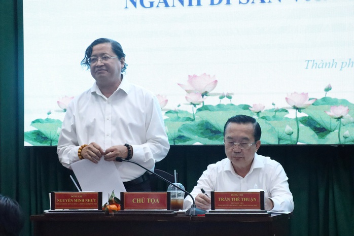 Tiến độ cưỡng chế vi phạm tại nhà cổ Vương Hồng Sển- Ảnh 1. Tiến độ cưỡng chế vi phạm tại nhà cổ Vương Hồng Sển- Ảnh 1.