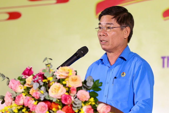 TP HCM: Ấm áp, ý nghĩa chương trình Tết sum vầy dành cho gia đình công nhân khó khăn- Ảnh 4. TP HCM: Ấm áp, ý nghĩa chương trình Tết sum vầy dành cho gia đình công nhân khó khăn- Ảnh 4.