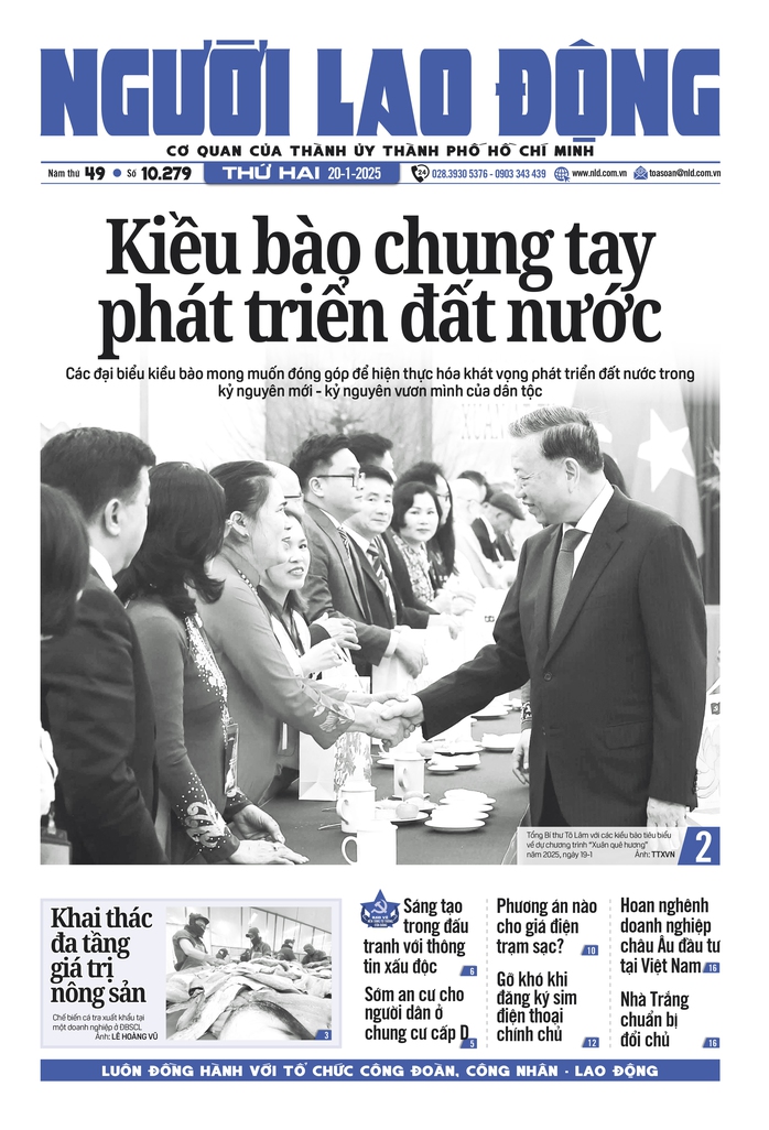 Báo in Người Lao Động 20-1: Nhà Trắng chuẩn bị đổi chủ- Ảnh 1. Báo in Người Lao Động 20-1: Nhà Trắng chuẩn bị đổi chủ- Ảnh 1.