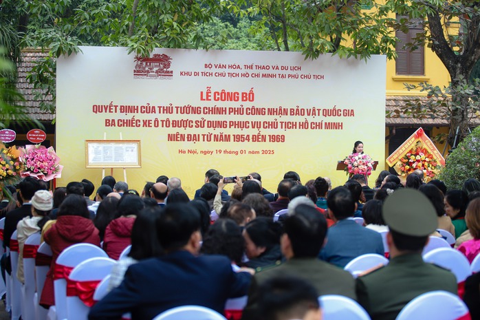 Ba chiếc ôtô phục vụ Chủ tịch Hồ Chí Minh được công nhận Bảo vật quốc gia- Ảnh 4. Ba chiếc ôtô phục vụ Chủ tịch Hồ Chí Minh được công nhận Bảo vật quốc gia- Ảnh 4.