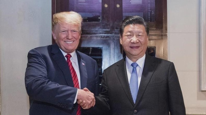 Ông Donald Trump và ông Tập Cận Bình hồi năm 2018. Ảnh: Tân Hoa Xã Ông Donald Trump và ông Tập Cận Bình hồi năm 2018. Ảnh: Tân Hoa Xã
