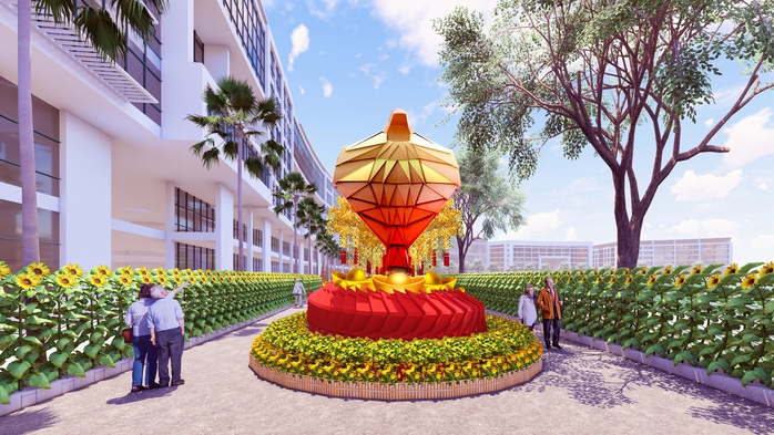 Hội hoa Xuân Phú Mỹ Hưng Tết Ất Tỵ - 2025: Xuân Hoan Ca- Ảnh 1. Hội hoa Xuân Phú Mỹ Hưng Tết Ất Tỵ - 2025: Xuân Hoan Ca- Ảnh 1.