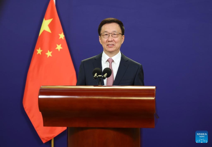 Phó Chủ tịch Trung Quốc gặp ông Musk ngay trước khi ông Trump nhậm chức- Ảnh 1. Phó Chủ tịch Trung Quốc gặp ông Musk ngay trước khi ông Trump nhậm chức- Ảnh 1.