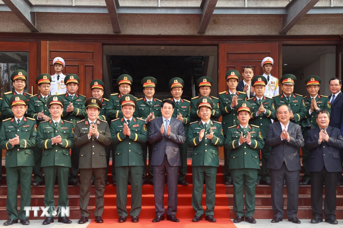 Chủ tịch nước Lương Cường: Binh chủng Đặc công phát huy truyền thống "Đặc biệt tinh nhuệ"- Ảnh 5. Chủ tịch nước Lương Cường: Binh chủng Đặc công phát huy truyền thống "Đặc biệt tinh nhuệ"- Ảnh 5.