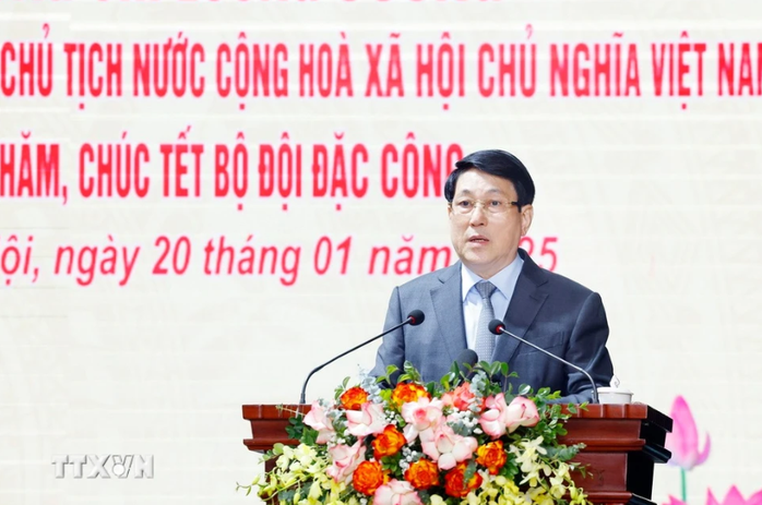 Chủ tịch nước Lương Cường: Binh chủng Đặc công phát huy truyền thống "Đặc biệt tinh nhuệ"- Ảnh 2. Chủ tịch nước Lương Cường: Binh chủng Đặc công phát huy truyền thống "Đặc biệt tinh nhuệ"- Ảnh 2.