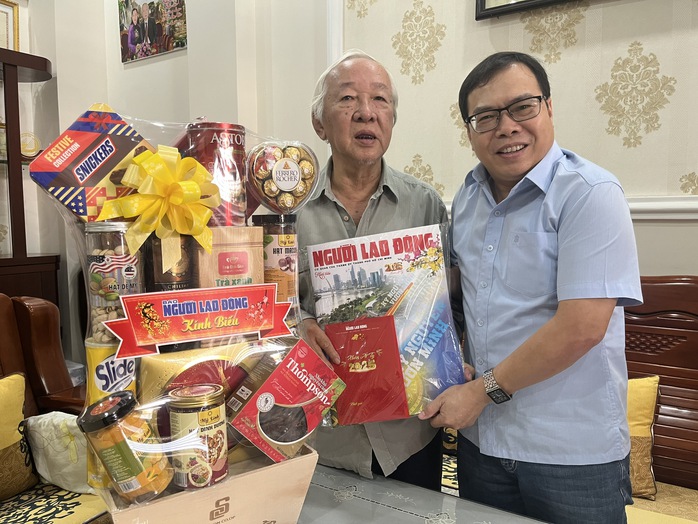 Thăm và chúc Tết đến các nguyên lãnh đạo Báo Người Lao Động- Ảnh 3. Thăm và chúc Tết đến các nguyên lãnh đạo Báo Người Lao Động- Ảnh 3.