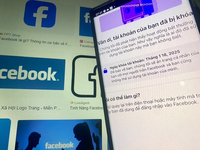 "Kêu trời" vì bị khóa tài khoản Facebook- Ảnh 1. "Kêu trời" vì bị khóa tài khoản Facebook- Ảnh 1.