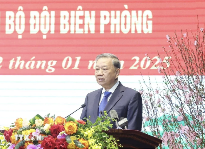Tổng Bí thư Tô Lâm thăm, làm việc tại Bộ Tư lệnh Bộ đội Biên phòng- Ảnh 4. Tổng Bí thư Tô Lâm thăm, làm việc tại Bộ Tư lệnh Bộ đội Biên phòng- Ảnh 4.