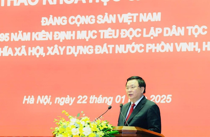 95 năm Đảng kiên định mục tiêu độc lập dân tộc và chủ nghĩa xã hội- Ảnh 1. 95 năm Đảng kiên định mục tiêu độc lập dân tộc và chủ nghĩa xã hội- Ảnh 1.