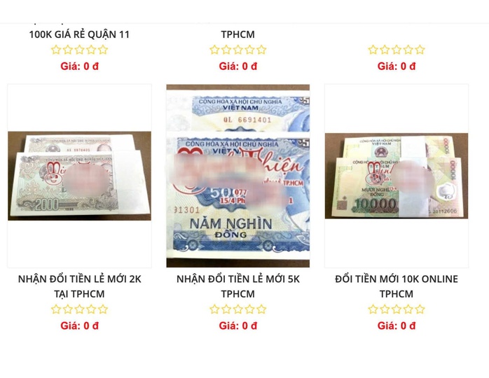 Cận Tết, nhiều người nháo nhào đổi tiền lì xì, "chợ mạng" phí cao- Ảnh 2. Cận Tết, nhiều người nháo nhào đổi tiền lì xì, "chợ mạng" phí cao- Ảnh 2.