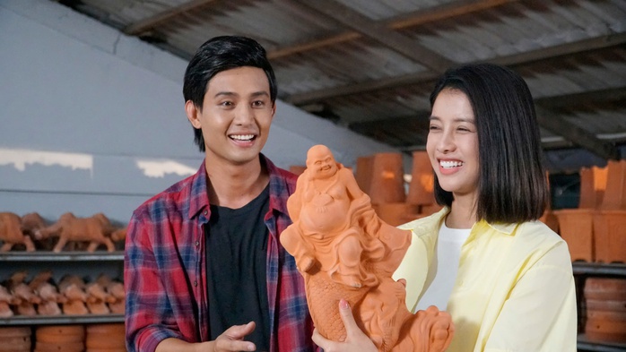 Vũ Đằng khổ sở vì kết đôi cùng "nàng Kiều" Trình Mỹ Duyên- Ảnh 2. Vũ Đằng khổ sở vì kết đôi cùng "nàng Kiều" Trình Mỹ Duyên- Ảnh 2.