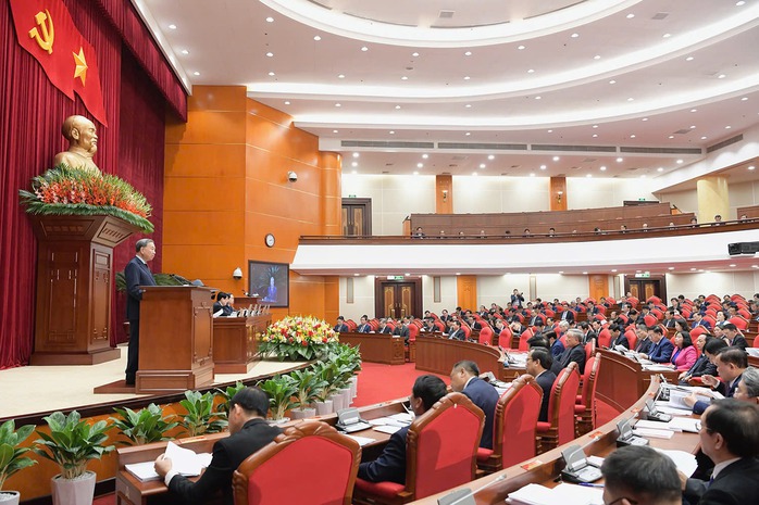Tổng Bí thư Tô Lâm chủ trì, phát biểu khai mạc Hội nghị Trung ươngẢnh: Nhật Bắc Tổng Bí thư Tô Lâm chủ trì, phát biểu khai mạc Hội nghị Trung ươngẢnh: Nhật Bắc