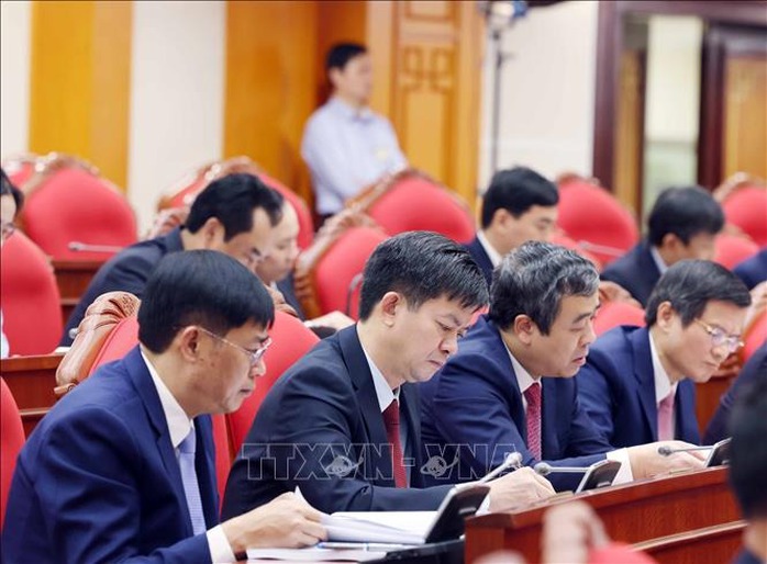 Những hình ảnh khai mạc Hội nghị Trung ương Đảng khóa XIII- Ảnh 6. Những hình ảnh khai mạc Hội nghị Trung ương Đảng khóa XIII- Ảnh 6.
