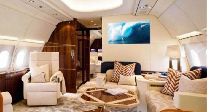 Chiêm ngưỡng 15 "cung điện bay" xa hoa nhất thế giới- Ảnh 8. Chiêm ngưỡng 15 "cung điện bay" xa hoa nhất thế giới- Ảnh 8.