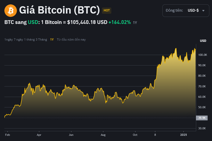 Một năm Bitcoin biến động khó ngờ, người chơi "lên voi xuống chó"- Ảnh 1. Một năm Bitcoin biến động khó ngờ, người chơi "lên voi xuống chó"- Ảnh 1.