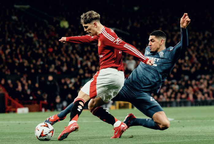 Đánh bại Rangers phút bù giờ, Man United bùng nổ Europa League- Ảnh 1. Đánh bại Rangers phút bù giờ, Man United bùng nổ Europa League- Ảnh 1.