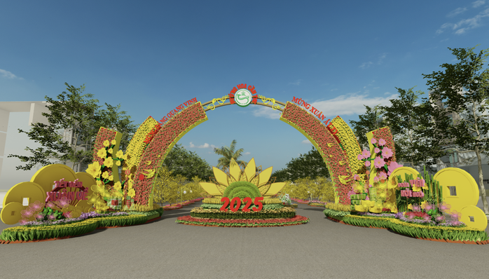 Lý do đường hoa nghệ thuật Cần Thơ tái hiện sau 4 năm "vắng bóng"- Ảnh 1. Lý do đường hoa nghệ thuật Cần Thơ tái hiện sau 4 năm "vắng bóng"- Ảnh 1.