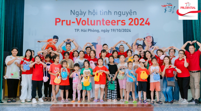 Ngày hội tình nguyện Pru-Volunteers 2024 tại Hải Phòng Ngày hội tình nguyện Pru-Volunteers 2024 tại Hải Phòng