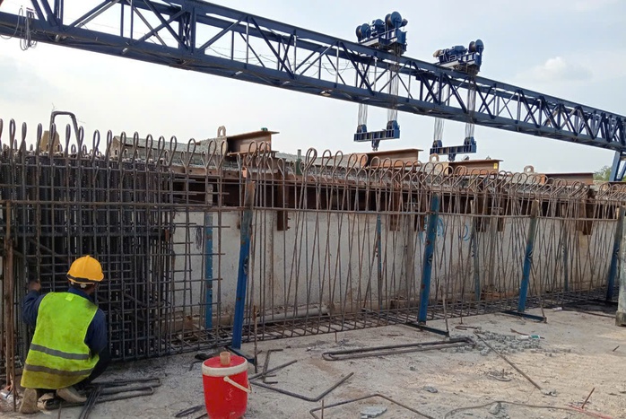 Công trường ngày cận Tết ở Bình Dương- Ảnh 8. Công trường ngày cận Tết ở Bình Dương- Ảnh 8.