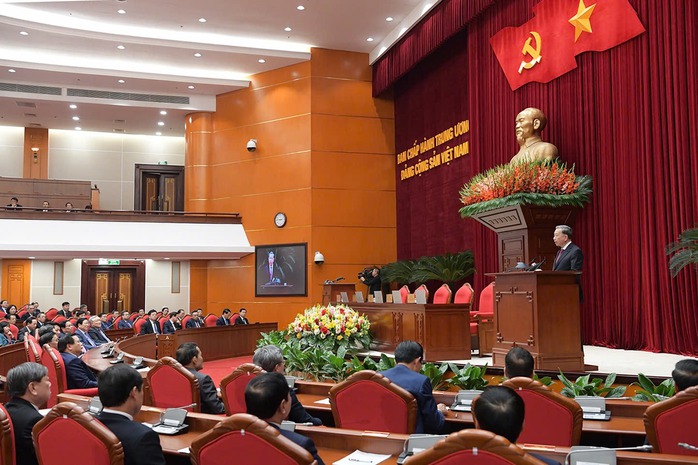 Tổng Bí thư ký ban hành kết luận của Trung ương Đảng về sắp xếp, tinh gọn bộ máy- Ảnh 1. Tổng Bí thư ký ban hành kết luận của Trung ương Đảng về sắp xếp, tinh gọn bộ máy- Ảnh 1.