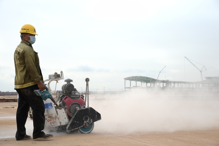 Trên "đại công trường" sân bay Long Thành ngày cuối năm- Ảnh 9. Trên "đại công trường" sân bay Long Thành ngày cuối năm- Ảnh 9.