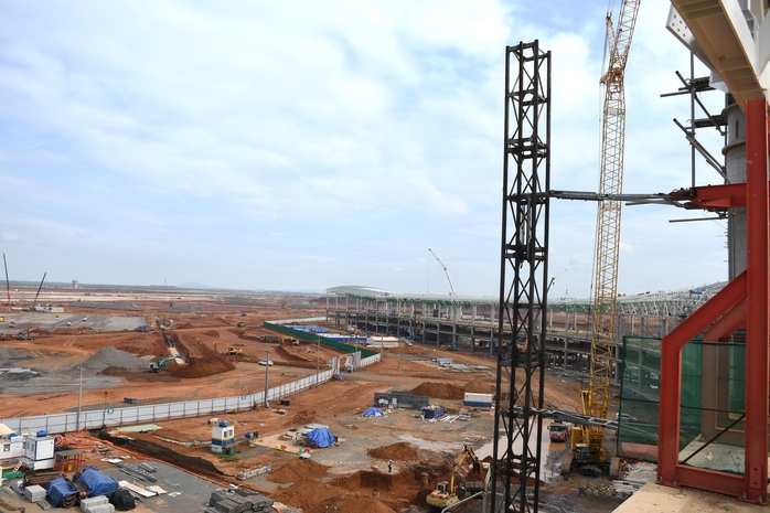 Trên "đại công trường" sân bay Long Thành ngày cuối năm- Ảnh 14. Trên "đại công trường" sân bay Long Thành ngày cuối năm- Ảnh 14.